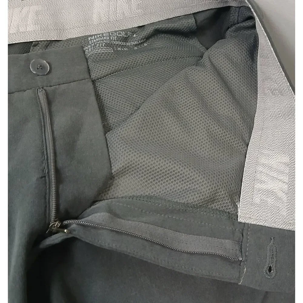 Nike golf mens pants 35×32 gray standard fit
